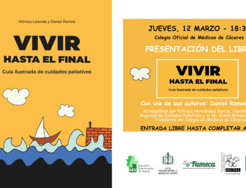 El Colegio Oficial de Médicos de Cáceres acoge la presentación de la guía “Vivir hasta el final” dedicada a los cuidados paliativos
