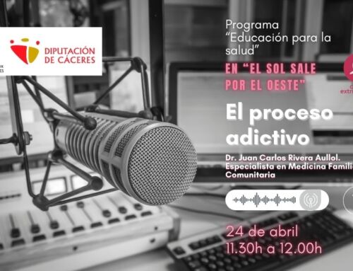 Nueva cita radiofónica del programa “Educación para la Salud” centrada en el proceso adictivo