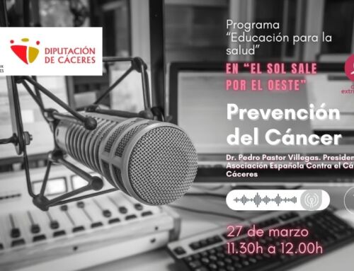 Nueva cita radiofónica del programa “Educación para la Salud” el 27 de marzo en Canal Extremadura Radio