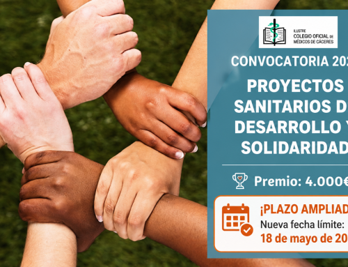 Ampliado el plazo de presentación de solicitudes para las ayudas a Proyectos Sanitarios de Desarrollo y Solidaridad 2026 del Colegio de Médicos de Cáceres