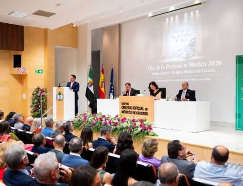 El Colegio Oficial de Médicos de Cáceres pone en valor la excelencia, el humanismo y el compromiso de la profesión en su Día Institucional